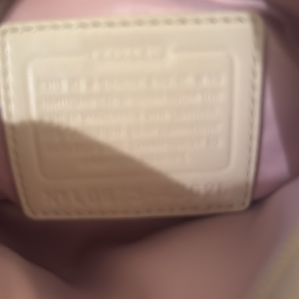 Coach Pastel Signature Crossbody Bag - Pink, Blue, Yellow - Picture 3 of 8